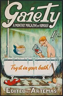 Cover design, Gaiety, A Monthly Magazine of Humour