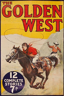 Images Dated 11th November 2016: Cover design, The Golden West