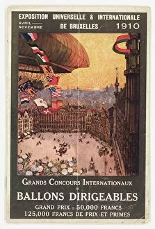 Universelle Gallery: Cover design, International Exhibition, Brussels