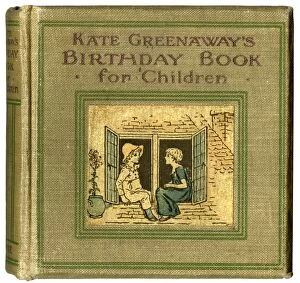 Sill Gallery: Cover design, Kate Greenaways Birthday Book for Children