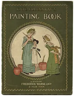Warne Prints: Cover design, Kate Greenaways Painting Book