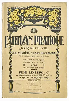 Cover design, L Artisan Pratique