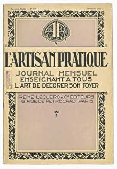 Leclerc Gallery: Cover design, L Artisan Pratique
