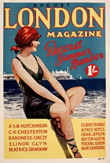 Images Dated 17th December 2012: Cover design, London Magazine, August