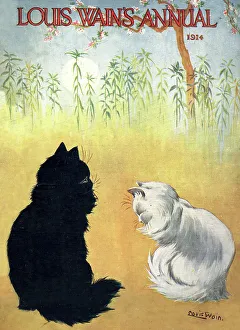 Cover design, Louis Wain's Annual 1914