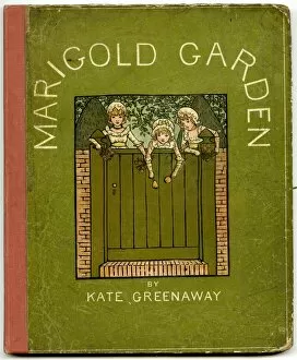 Images Dated 25th November 2011: Cover design, Marigold Garden by Kate Greenaway