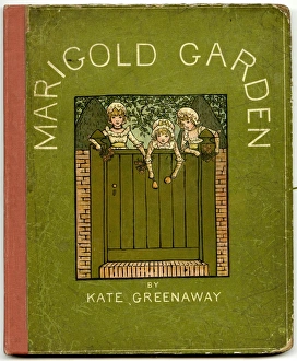 Images Dated 25th November 2011: Cover design, Marigold Garden by Kate Greenaway