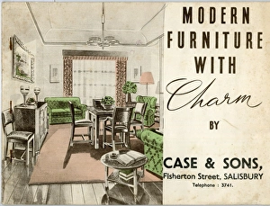 Images Dated 18th August 2017: Cover design, Modern Furniture with Charm