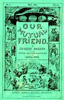 Cover design, Our Mutual Friend by Charles Dickens