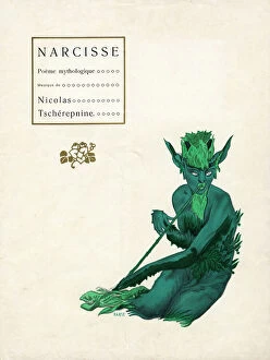 Nikolai Gallery: Cover design for Narcisse by Nikolai Tcherepnin