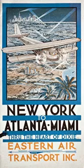 Cover design, New York to Atlanta, Miami