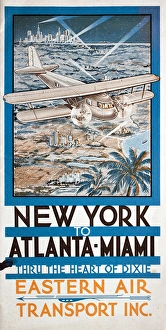 Images Dated 15th September 2015: Cover design, New York to Atlanta, Miami