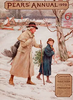 Walk Collection: Cover design, Pears Annual, 1909