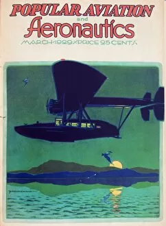 Images Dated 28th May 2012: Cover design, Popular Aviation and Aeronautics