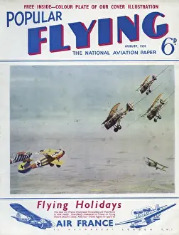 Cover design, Popular Flying