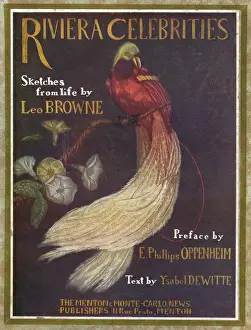 Phillips Prints: Cover design, Riviera Celebrities