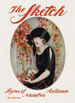 Mary Evans Calendar 2020 Gallery: Cover design, Signs of Autumn by Wilton Williams
