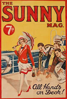 Cover design, The Sunny Mag