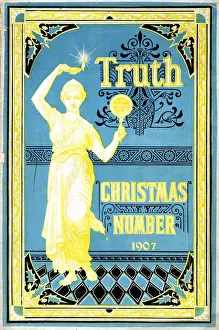 Truth Prints: Cover design, Truth Magazine, Christmas Number 1907