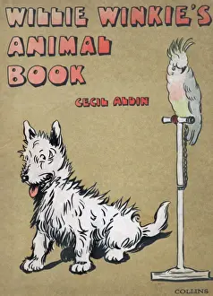Parrots Prints: Cover design, Willie Winkies Animal Book