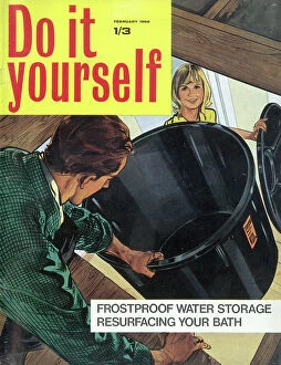 Storage Collection: Cover design, Do it yourself, February 1966