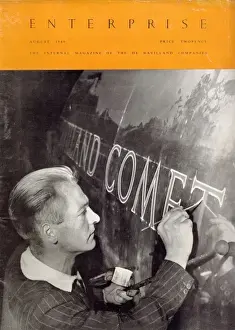 Enterprise Prints: The front cover of Enterprise August 1949