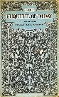 Front cover of The Etiquette of To-day