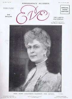 Front cover to Eve Magazine 12 May 1926 featuring Queen Mary