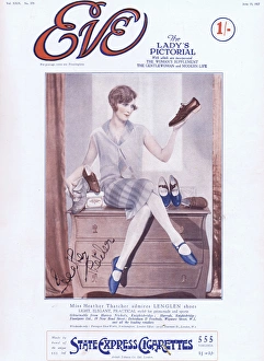Images Dated 10th August 2014: Cover of Eve Magazine 15 June 1927