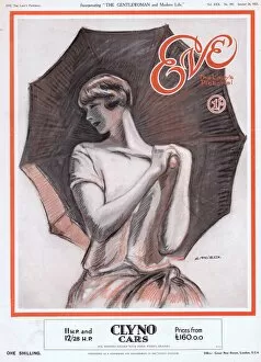 Images Dated 9th October 2014: Cover of Eve Magazine 24 August 1927