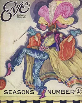 Images Dated 17th March 2014: Cover of Eve Magazine 4 May 1927