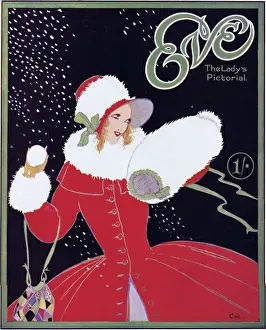 Front cover of Eve Magazine for Christmas 1927