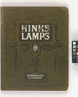 Front cover of Hinks Lamps catalogue