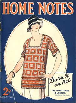 Images Dated 23rd March 2018: Cover of Home Notes Magazine