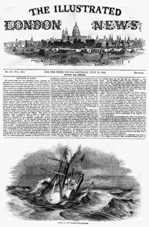 Pegasus Prints: Front cover of The Illustrated London News, 1843