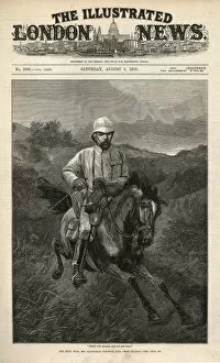 Ulundi Gallery: Cover of ILN 9th August 1879, Archibald Forbes