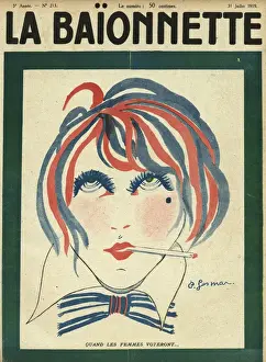Democracy Prints: Front cover, La Baionnette