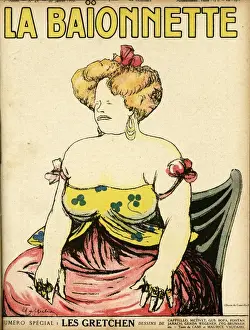 Front cover, La Baionnette, WW1