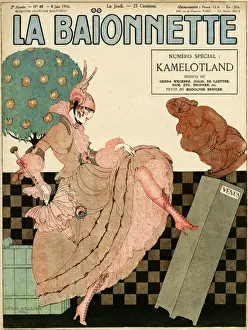 Front cover, La Baionnette, WW1