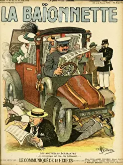 Front cover, La Baionnette, WW1