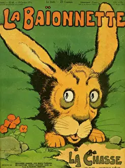 Front cover, La Baionnette, WW1
