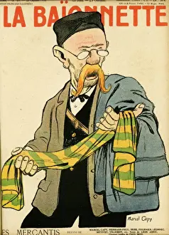 Front cover, La Baionnette, WW1