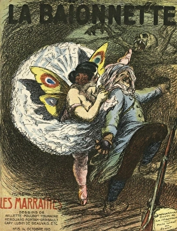 Front cover, La Baionnette, WW1