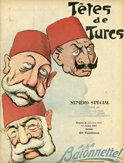 Front cover, La Baionnette, WW1