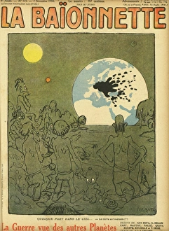 Front cover, La Baionnette, WW1