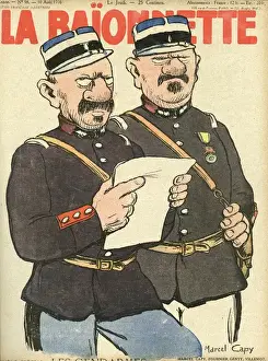 Front cover, La Baionnette, WW1