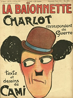 Front cover, La Baionnette, WW1