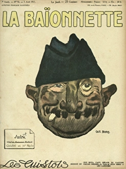 Front cover, La Baionnette, WW1