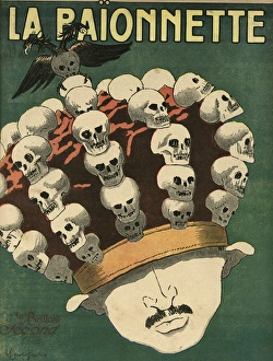 Front cover, La Baionnette, WW1
