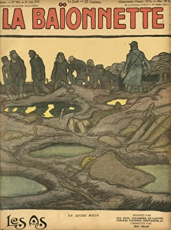 Front cover, La Baionnette, WW1